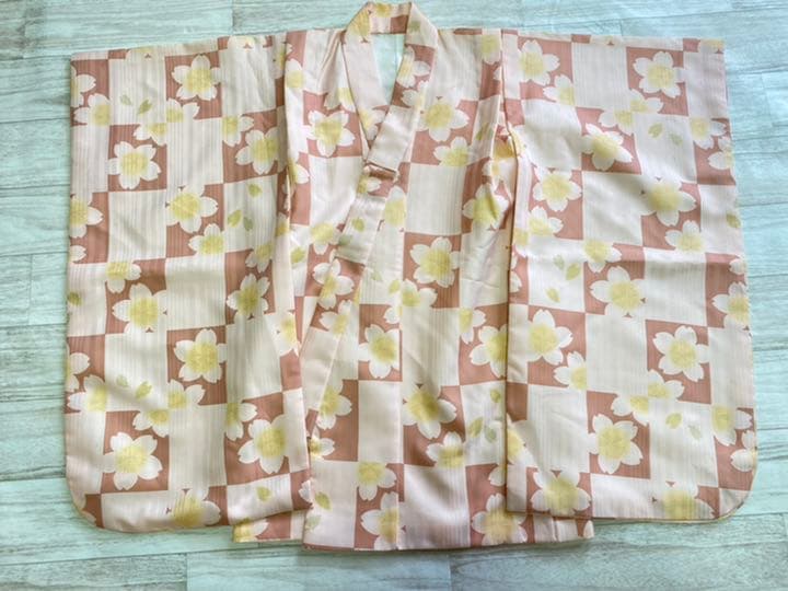 希少　三歳用　女の子　アイボリー袴セット