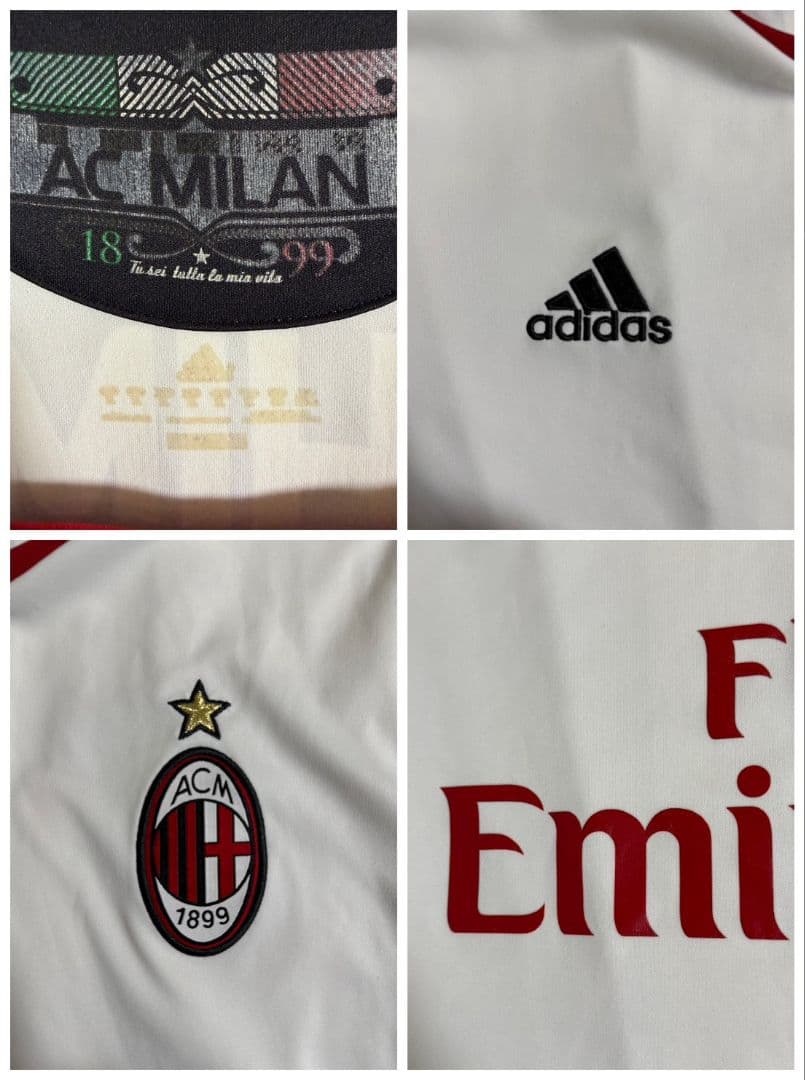 「正規品」ACミラン 10/11 アウェイ イブラヒモビッチ ユニフォーム