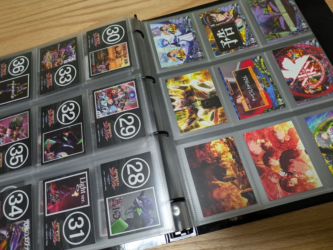 CRエヴァンゲリヲン11　バインダー＆カード　パチンコ販促品　非売品