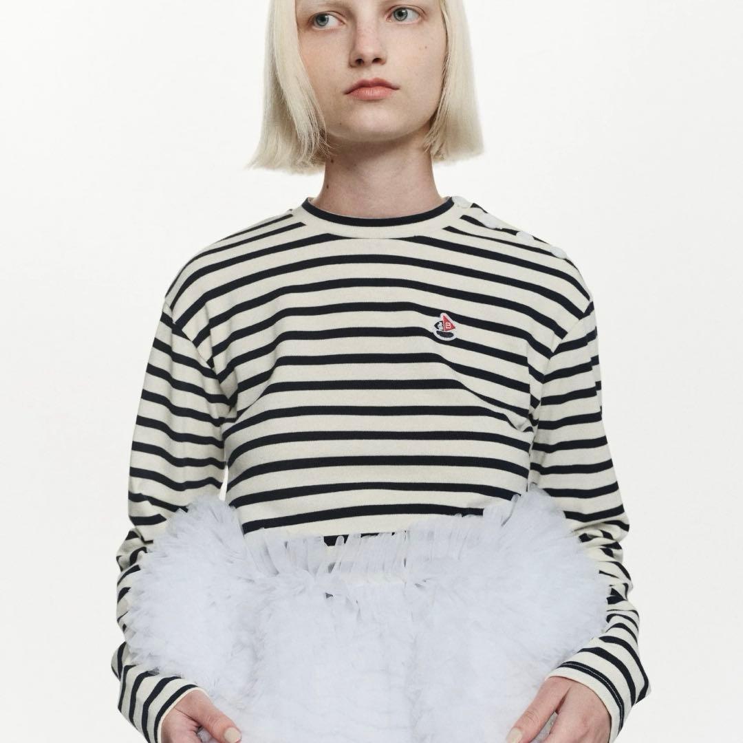 新品　2025Bibiy FRANCINE TULLE TOP ブラウス