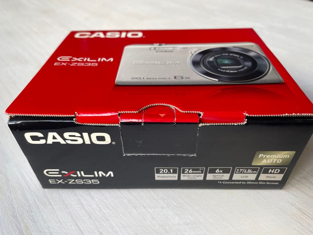 【動作確認済み】 デジタルカメラ CASIO Exilim EX-ZS35