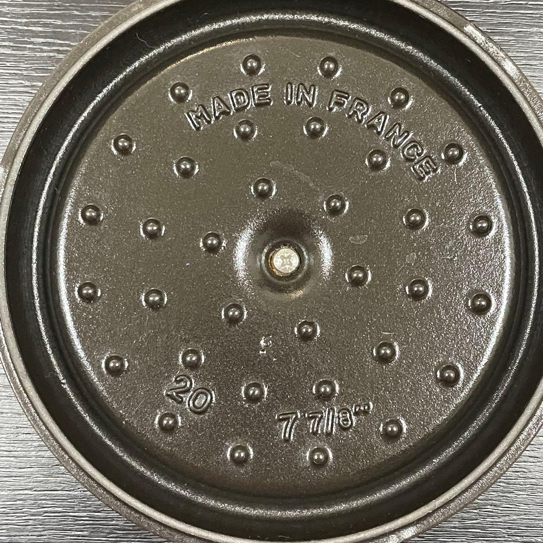 STAUB ピコココット　ラウンド　レッド　20cm