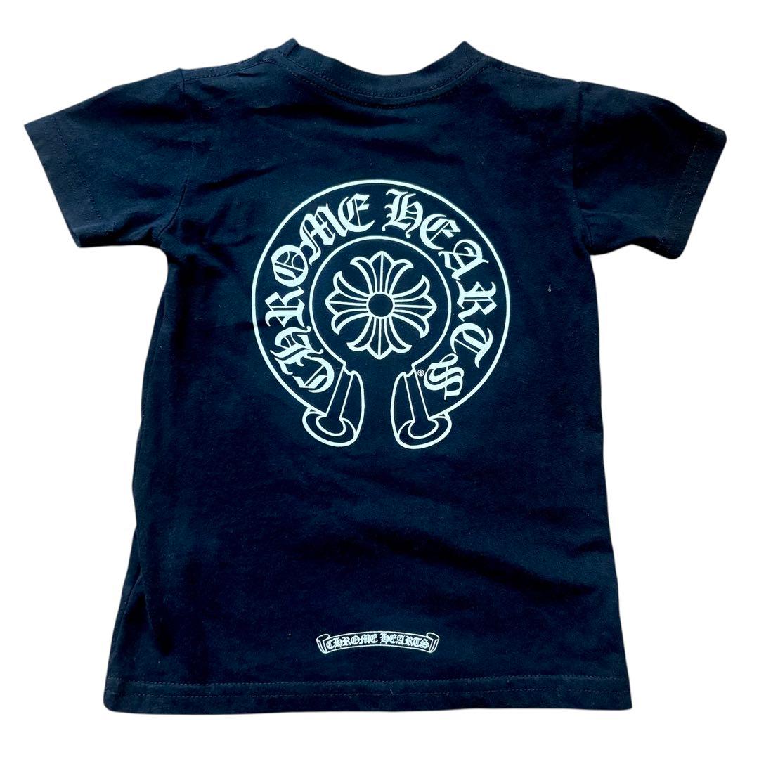 CHROME HEARTS ブラック Tシャツクロムハーツkids120130