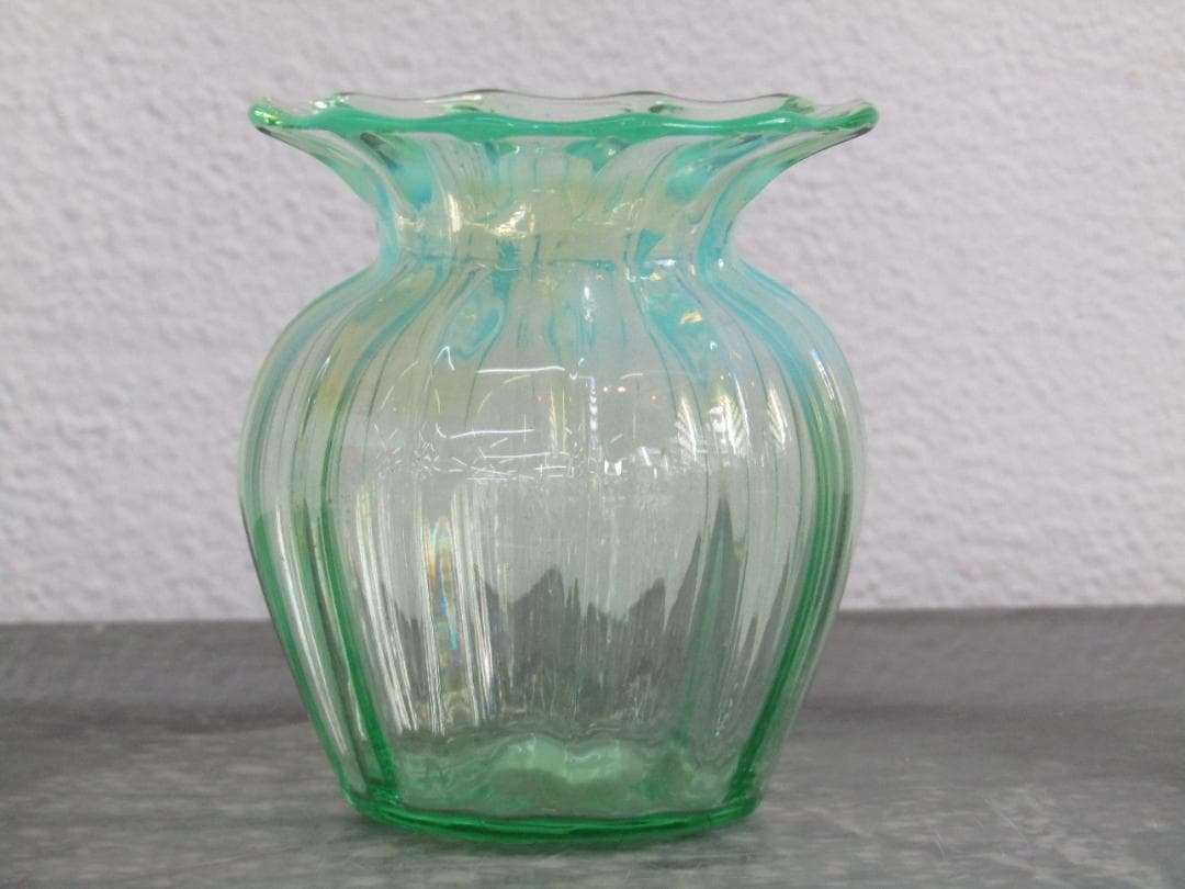 ムラーノ　ウランガラス　花瓶　ヴィンテージ　希少品