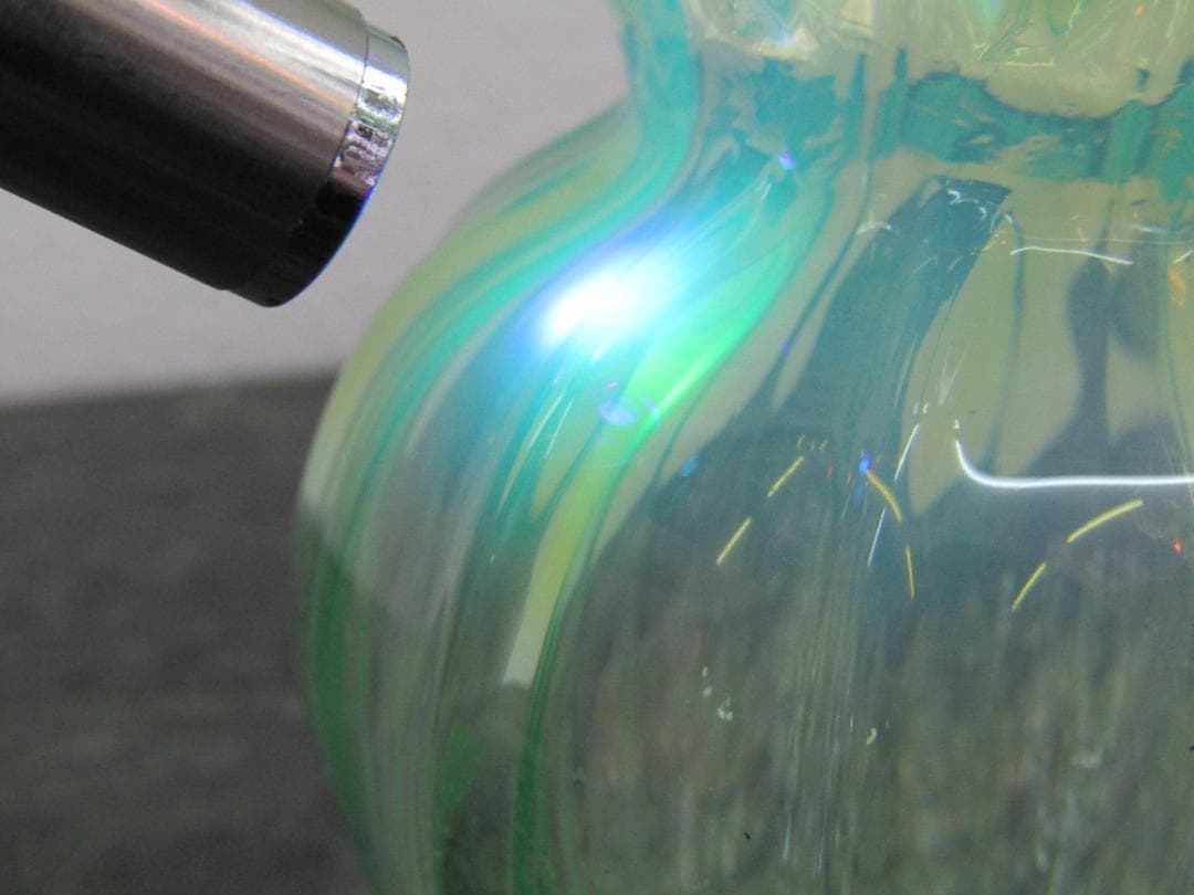 ムラーノ　ウランガラス　花瓶　ヴィンテージ　希少品