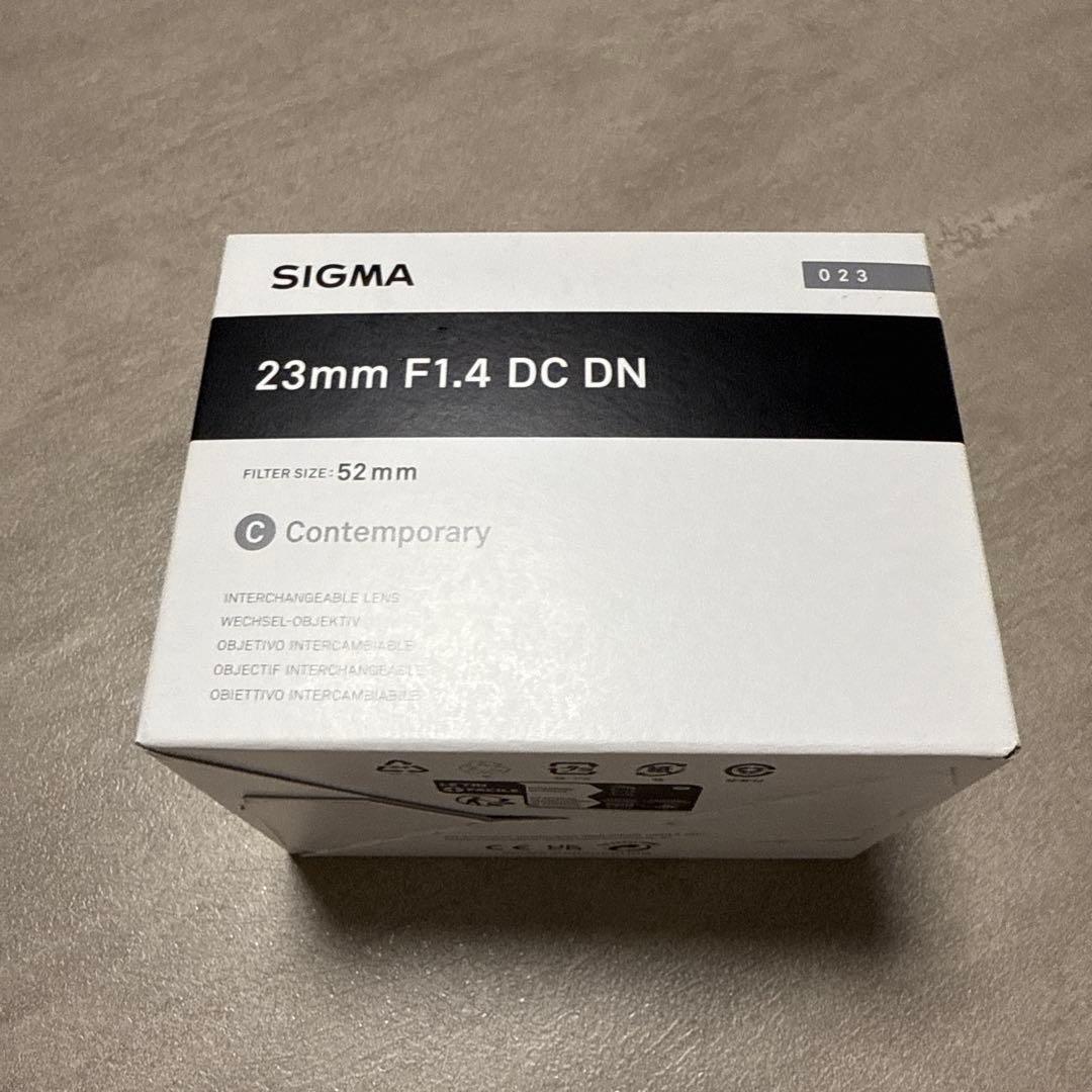 【美品】SIGMA 23mm F1.4 DC DN Eマウント