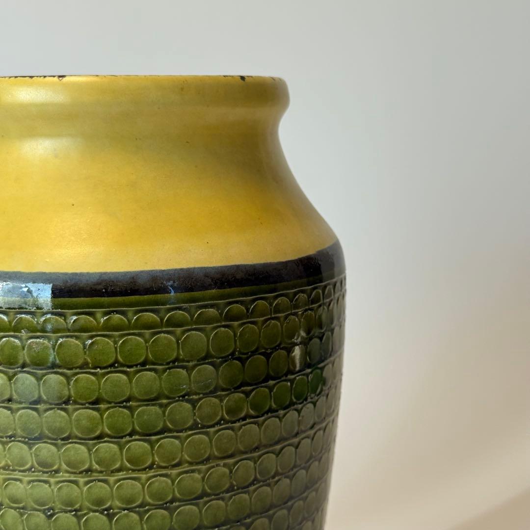 【BAY】 22cm (fat lava ファットラバ） ビンテージ 花瓶