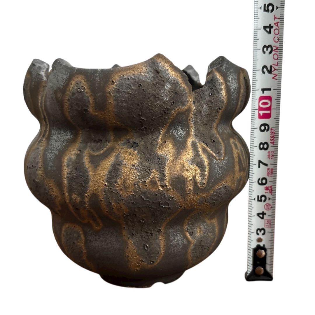 鉢と台座セット【新品未使用】　細川政己 y鉢 植木鉢 鉢 大鉢