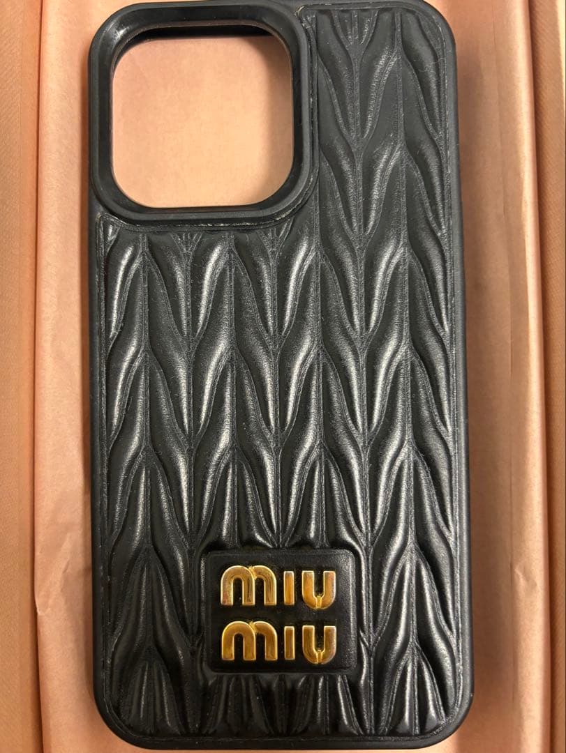 miu miu iPhone13pro ケース　ミュウミュウ