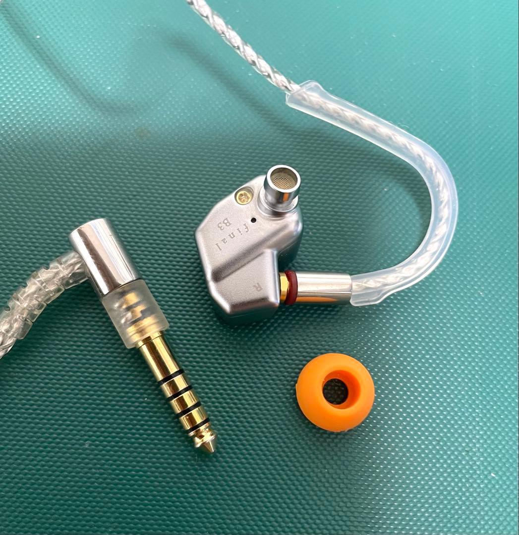 美品 final B3 （2BA）イヤホン+4.4バランスリケーブルのセット