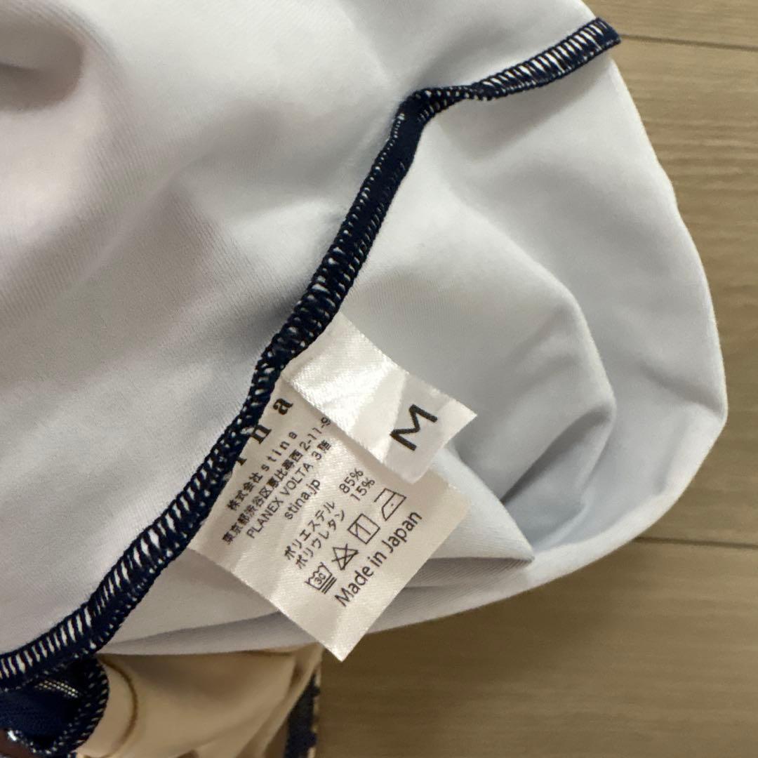 stina 花柄 ネイビー レオタード