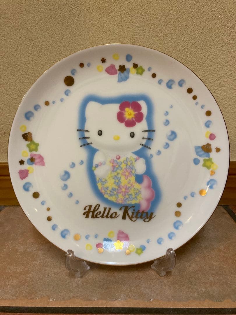 ハローキティ2000年限定ケーキ皿25周年記念コレクション