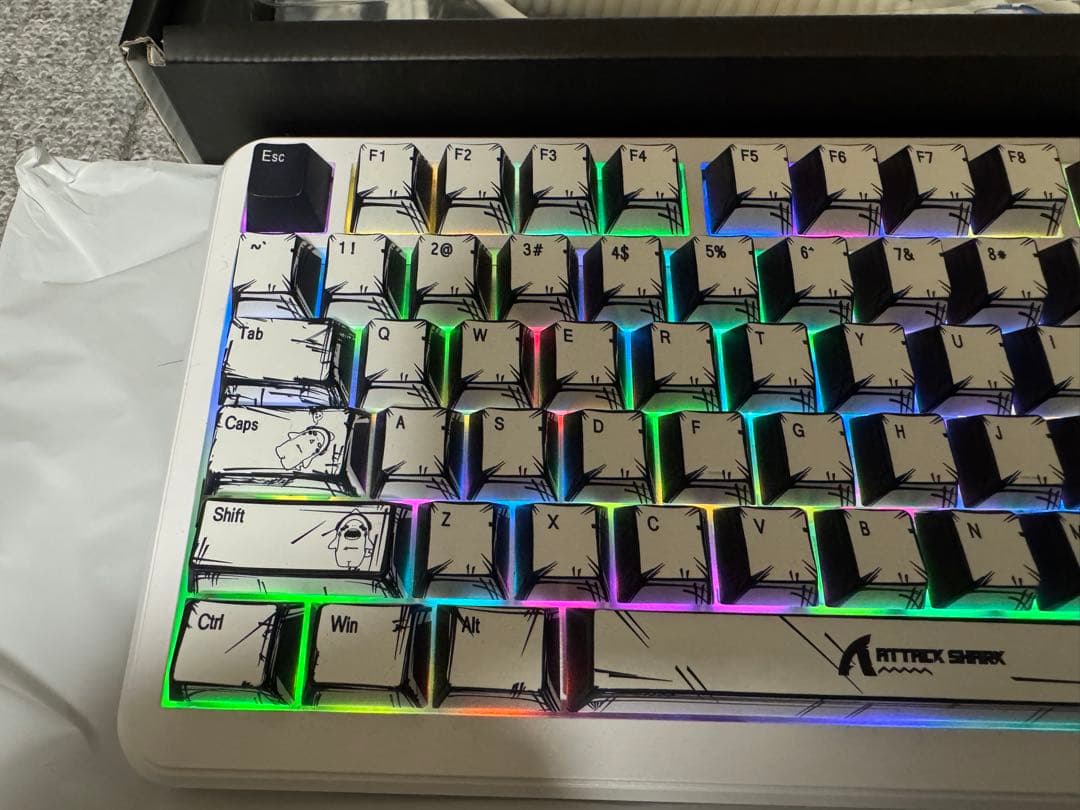 ATTACK SHARK X82 PRO HE ラピッドトリガーキーボード 美品