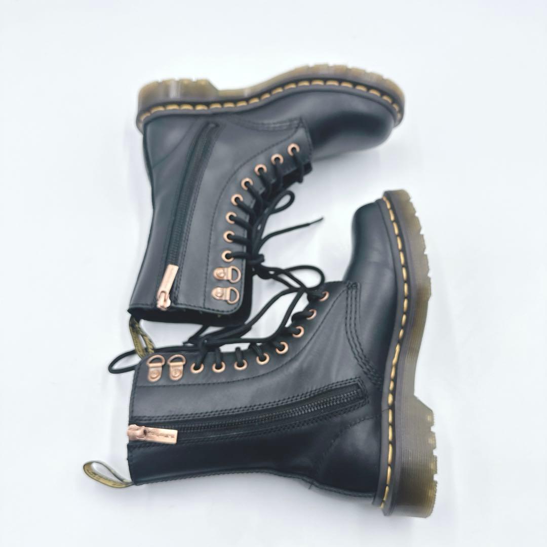 【未使用級】Dr.Martens レースアップブーツ 8ホール 黒 22cm相当