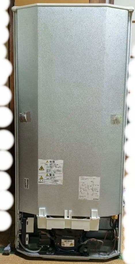 【引取り限定】AQUA　ノンフロン冷凍冷蔵庫　AQR-16H　ホワイト