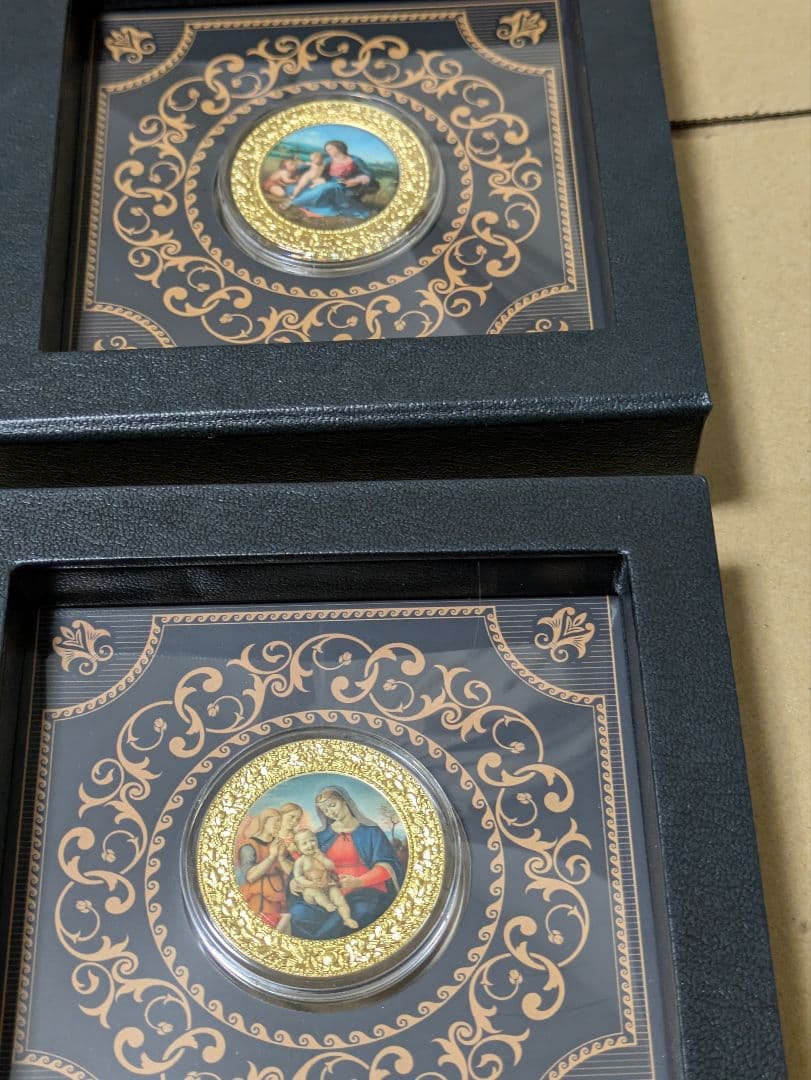 聖母と天使　2セット純銀