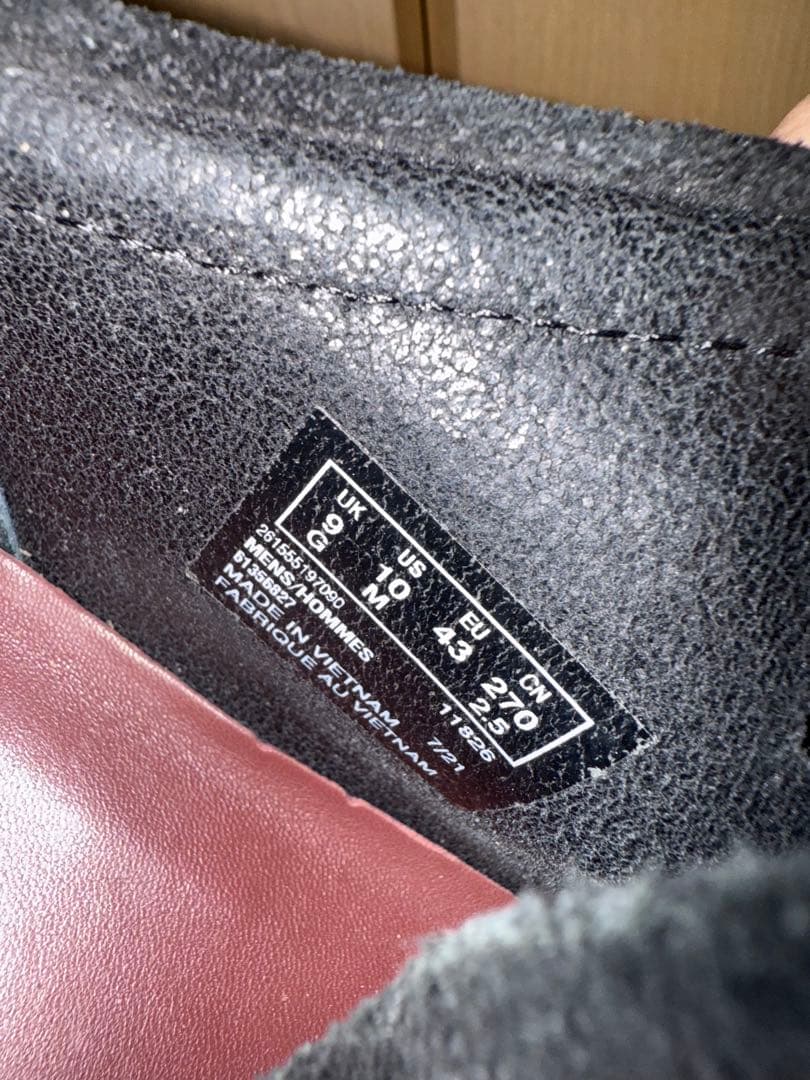 Clarks WALLABEE ブラック