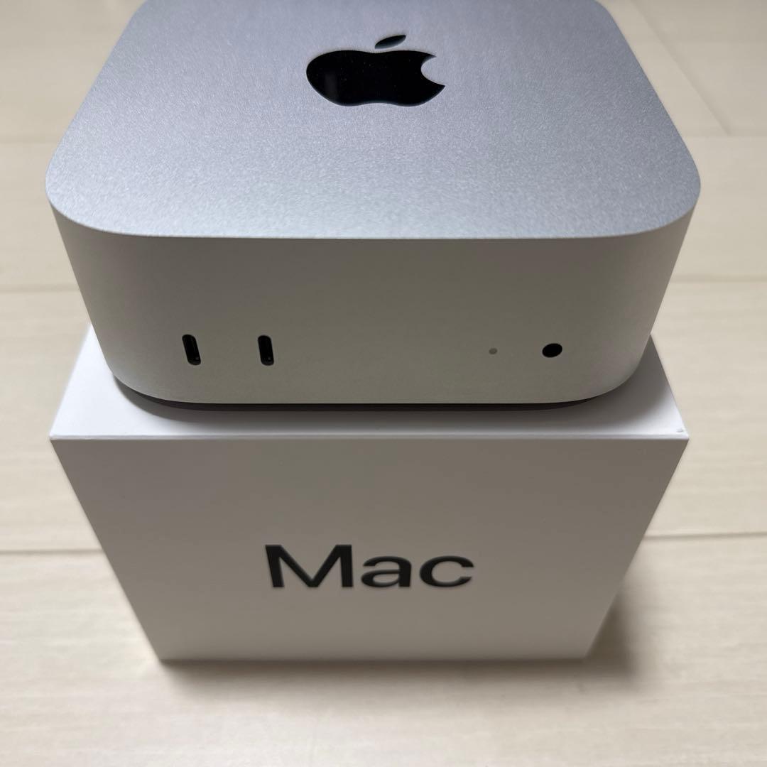 【最安&美品】Mac mini M4 24GB 512GB 10ギガビット