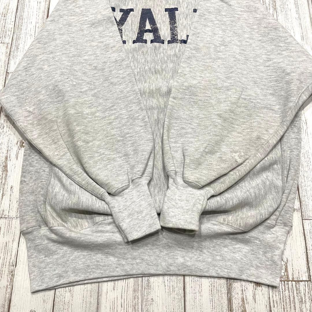【80sトリコ！YALE！】チャンピオン　リバースウィーブ　スウェット　イエール