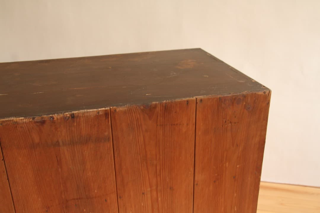 棚　木製　4段　本棚　収納棚　食器棚　ディスプレイ棚　ビンテージ　アンティーク