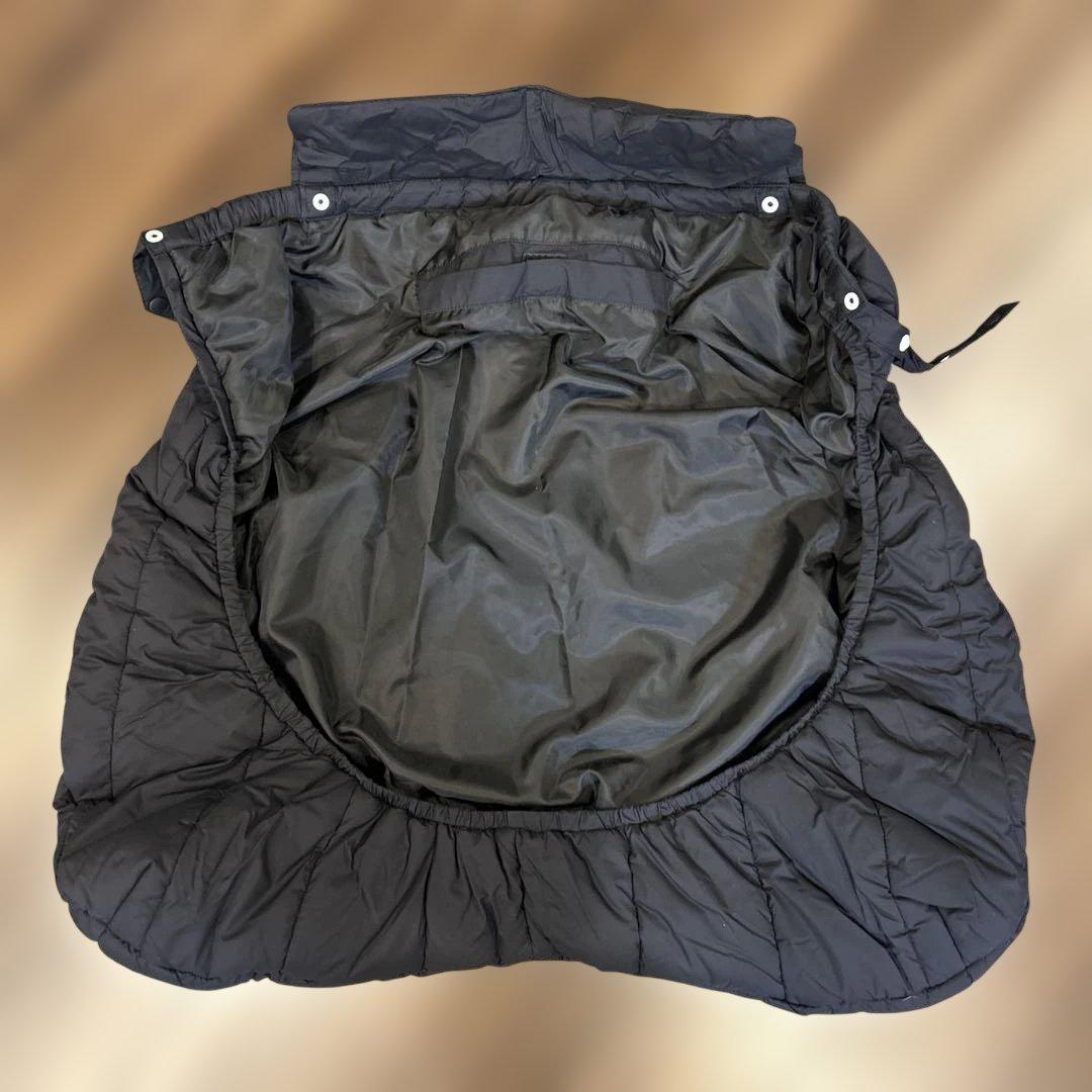 【美品】THE NORTH FACE 防寒ケープ ブラック 黒