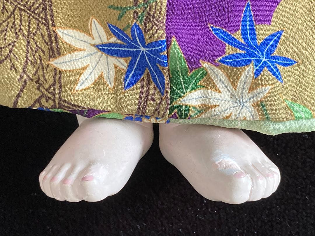 大変作りの良い人形　市松人形　抱き人形　日本人形　54㎝　男の子