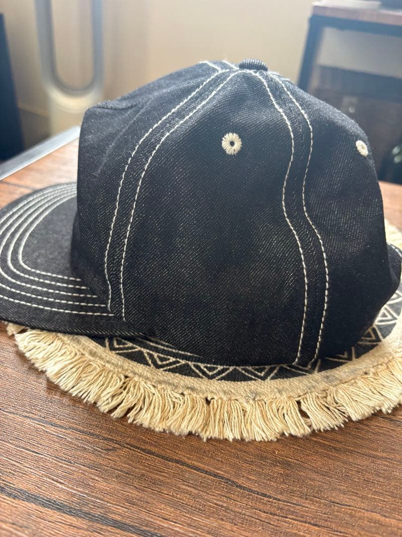 CHALLENGER デニムキャップ ブラック チャレンジャー