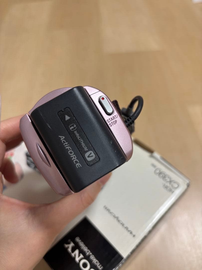 SONY HDR-CX390ビデオカメラ　ピンク