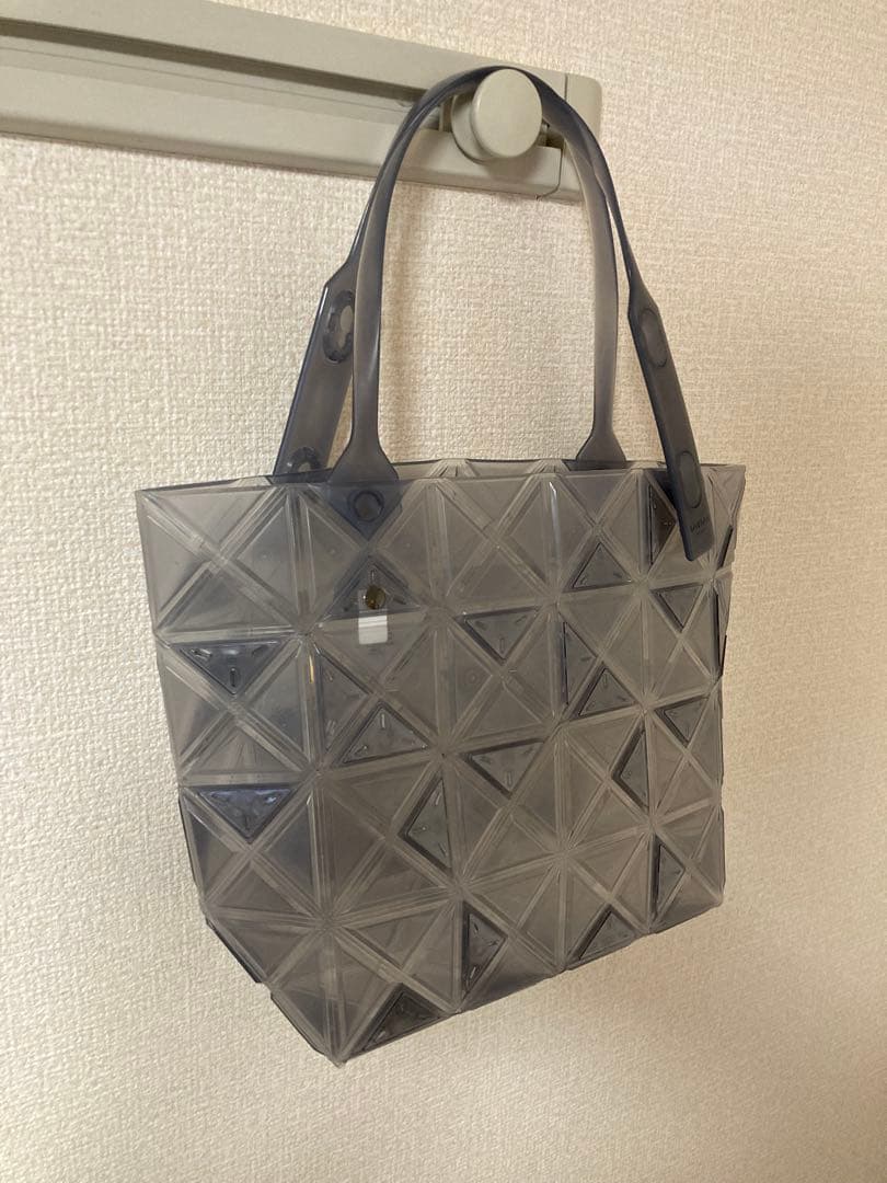BAOBAO ISSEY MIYAKE DAZZLE トートバッグ クリアグレー