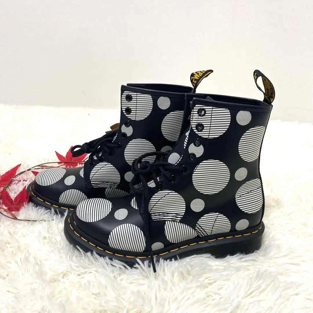 ドクターマーチン　JADON ポルカドット　8ホール　ブーツ　UK5 新品✨