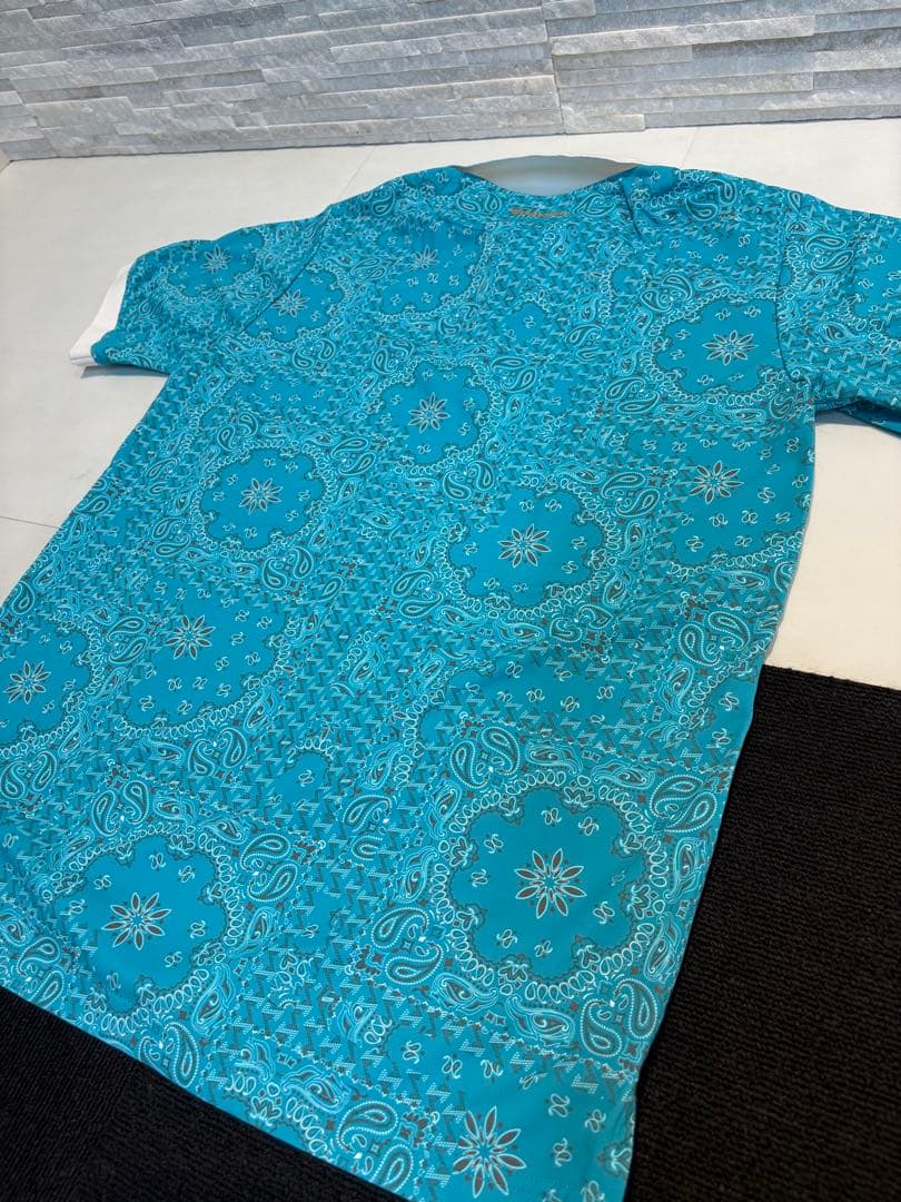 レザレクション ターコイズ 総柄 ペイズリー柄 セットアップ