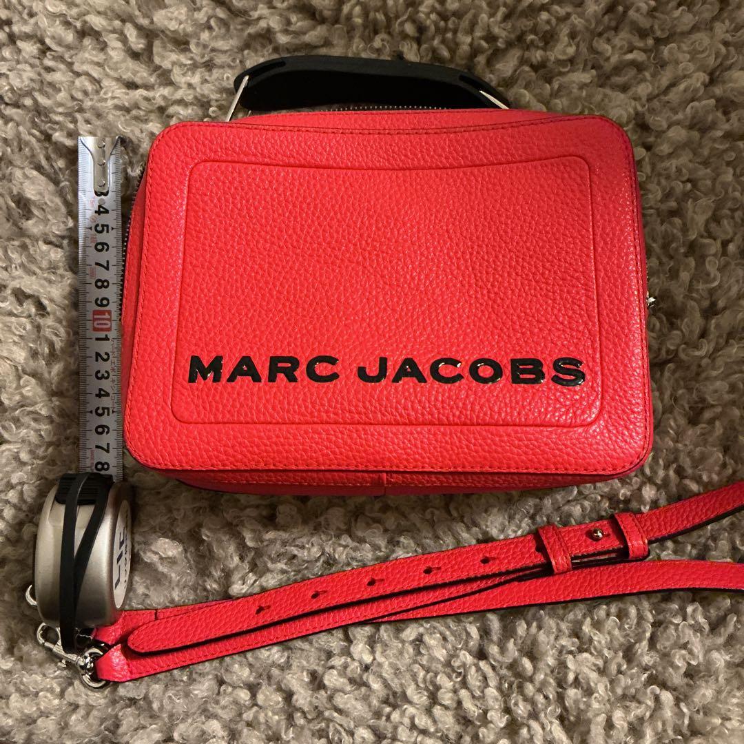 【美品】MARC JACOBS マークジェイコブス ショルダーバッグ　レッド