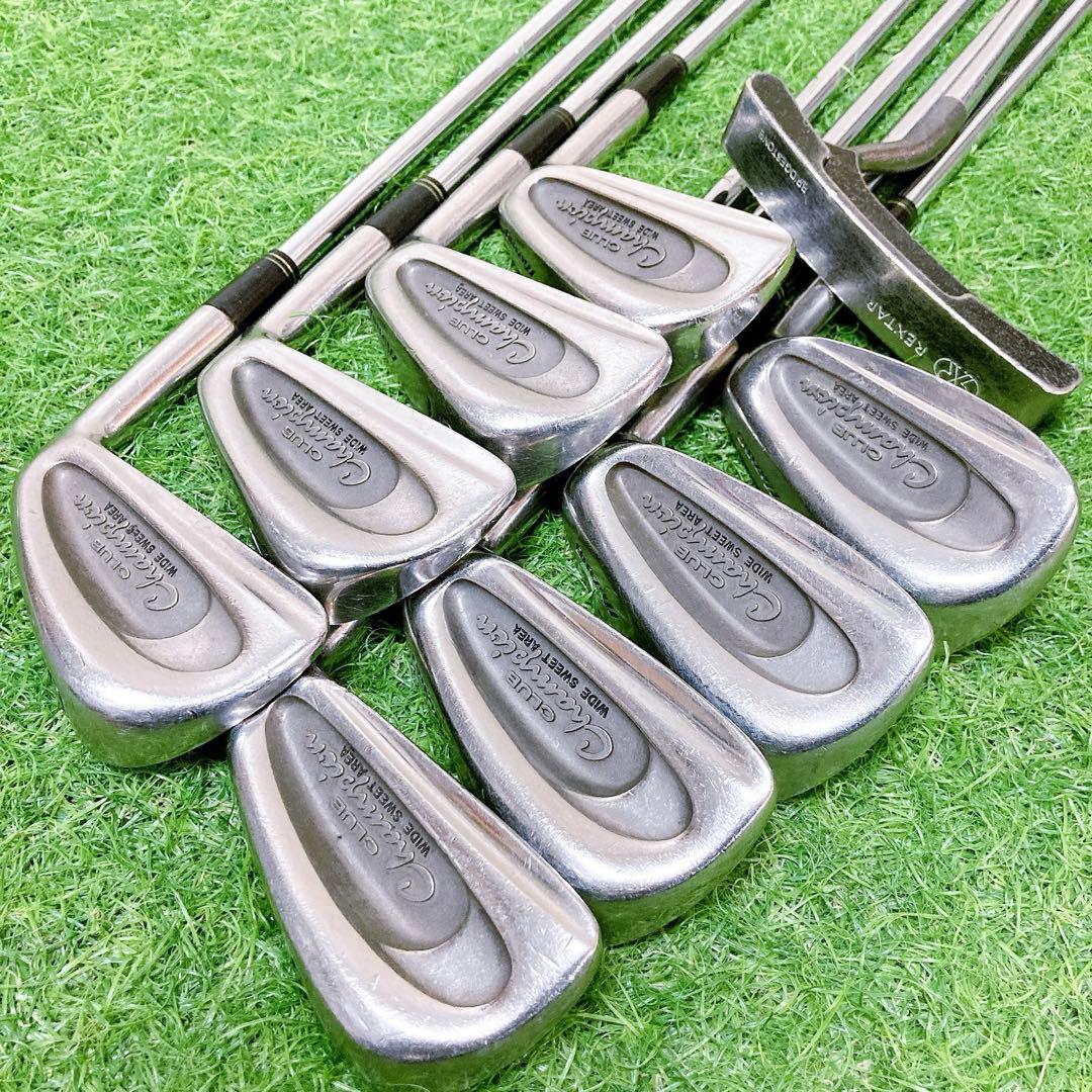 H4.ミズノ　初心者オススメ　ゴルフクラブ　メンズセット　右利き　13本