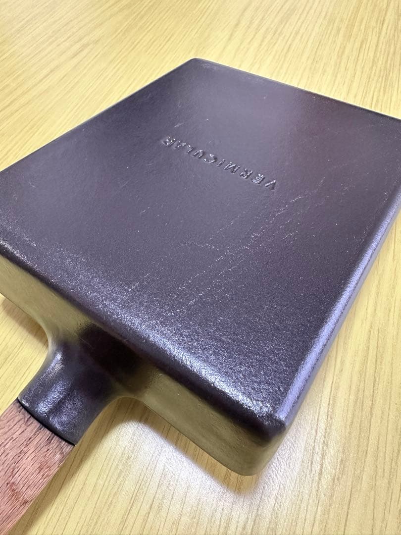 バーミキュラ　エッグ＆トーストパン　蓋付き　ウォルナット