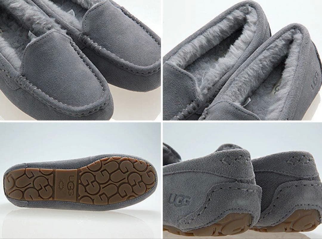 希少 レア ✨ UGG アンスレー モカシン ライトハウス24cm