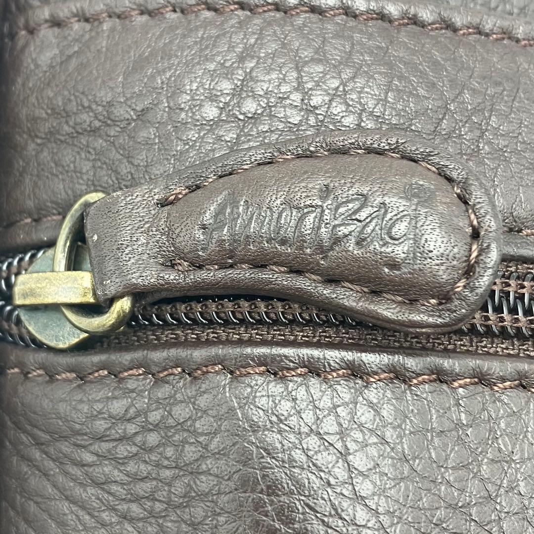 ヘルシーバックバッグ アメリ ボディバッグ ショルダー レザー y2k ブラウン