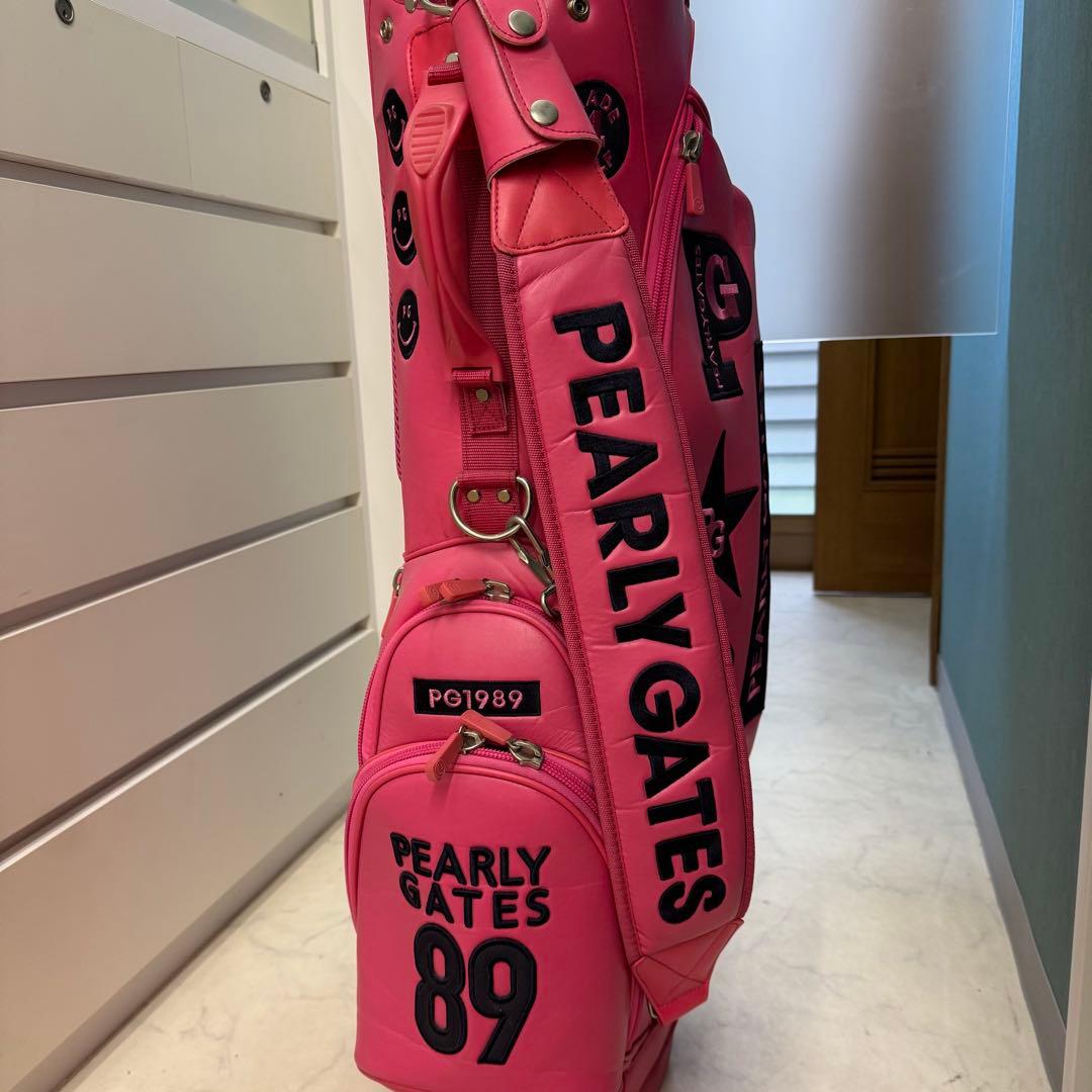 PEARLY GATES キャディバッグ ピンク