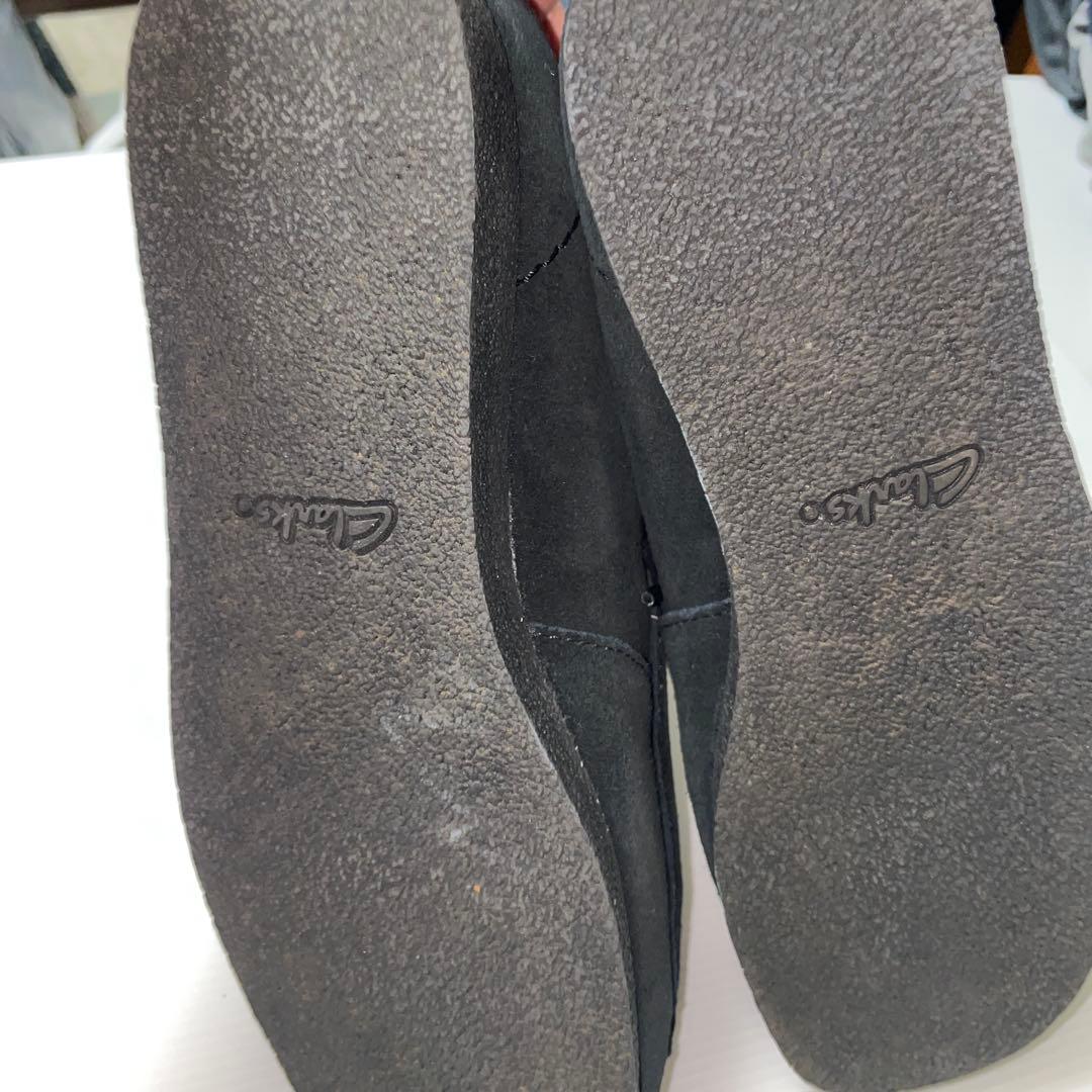 ぐ*ち様 Clarks ワラビー エヴォウォータープルーフ　（ブラックスエード）