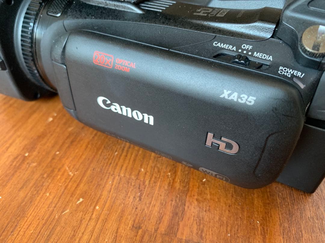 CANON XA35 動作品 ハンドルユニットHDU-1付