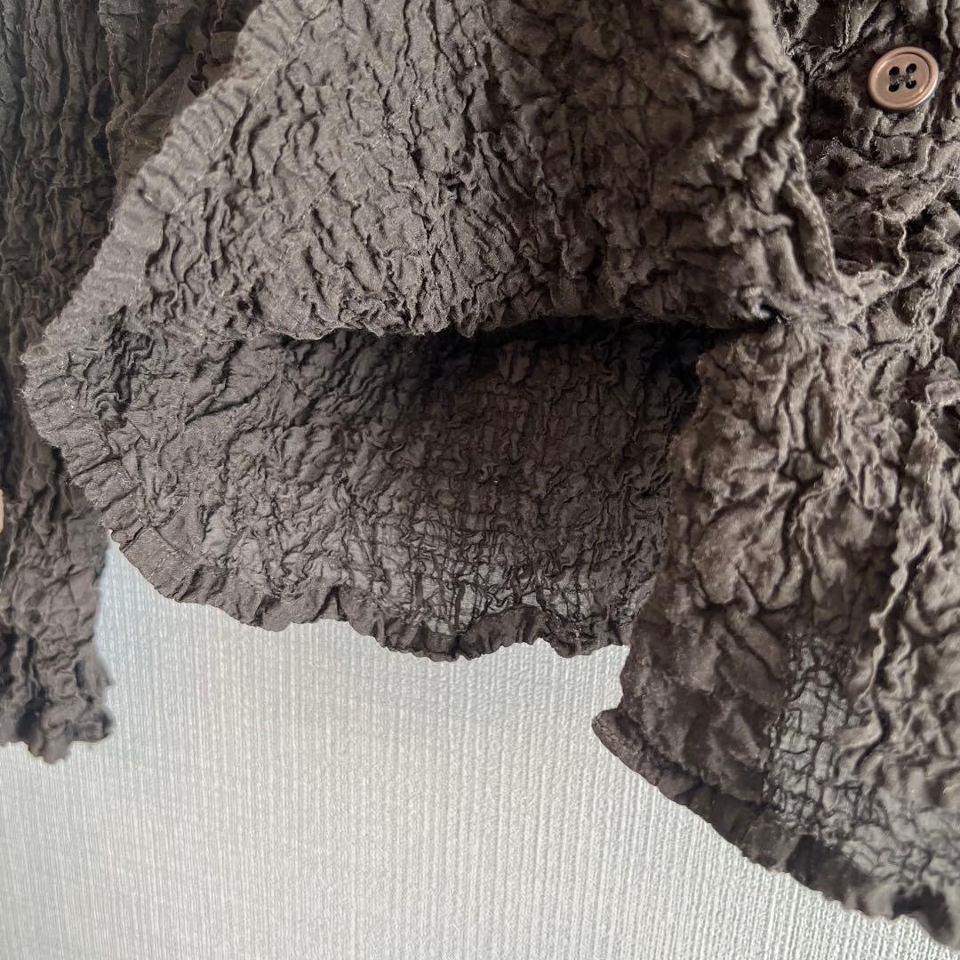 ISSEYMIYAKE me シャツ ブラウス【Fサイズ】黒