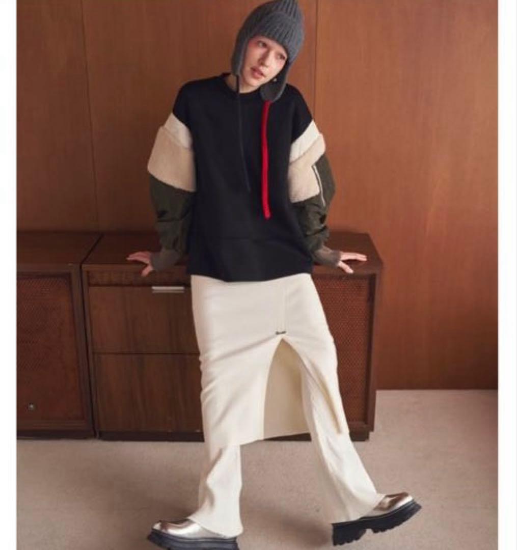 OMMO 新品　BOA DOCKING MA-1 SLEEVE TOP