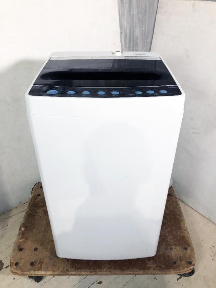 30日迄！19年製★Haier 5.5㎏ 洗濯機【JW-C55FK-K】