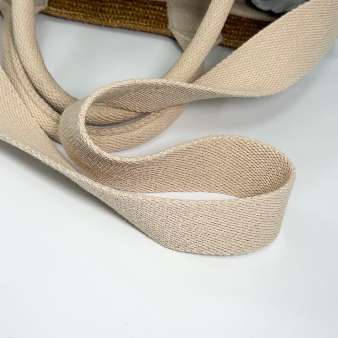 人気　MARNI マルニ　ラフィア　エフェクト　スモール　トートバッグ　ストロー