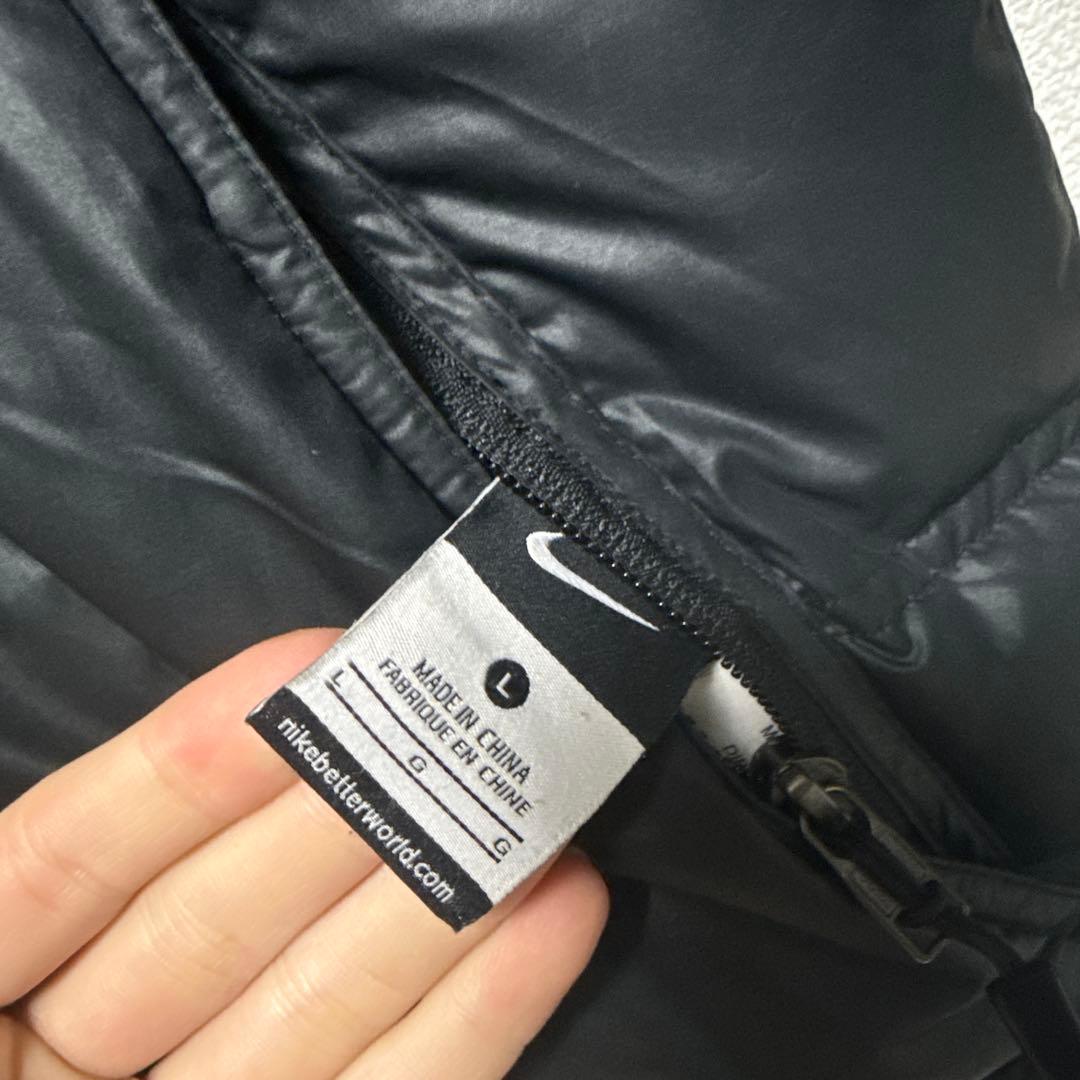 90s nike ダウンジャケット　リバーシブル　y2k