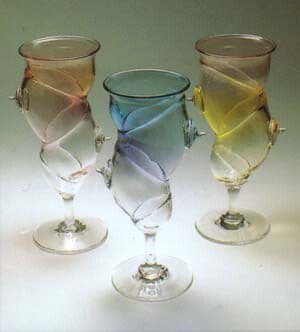 ガラス作家 伊藤賢治 ゴブレット グラデーション グラス