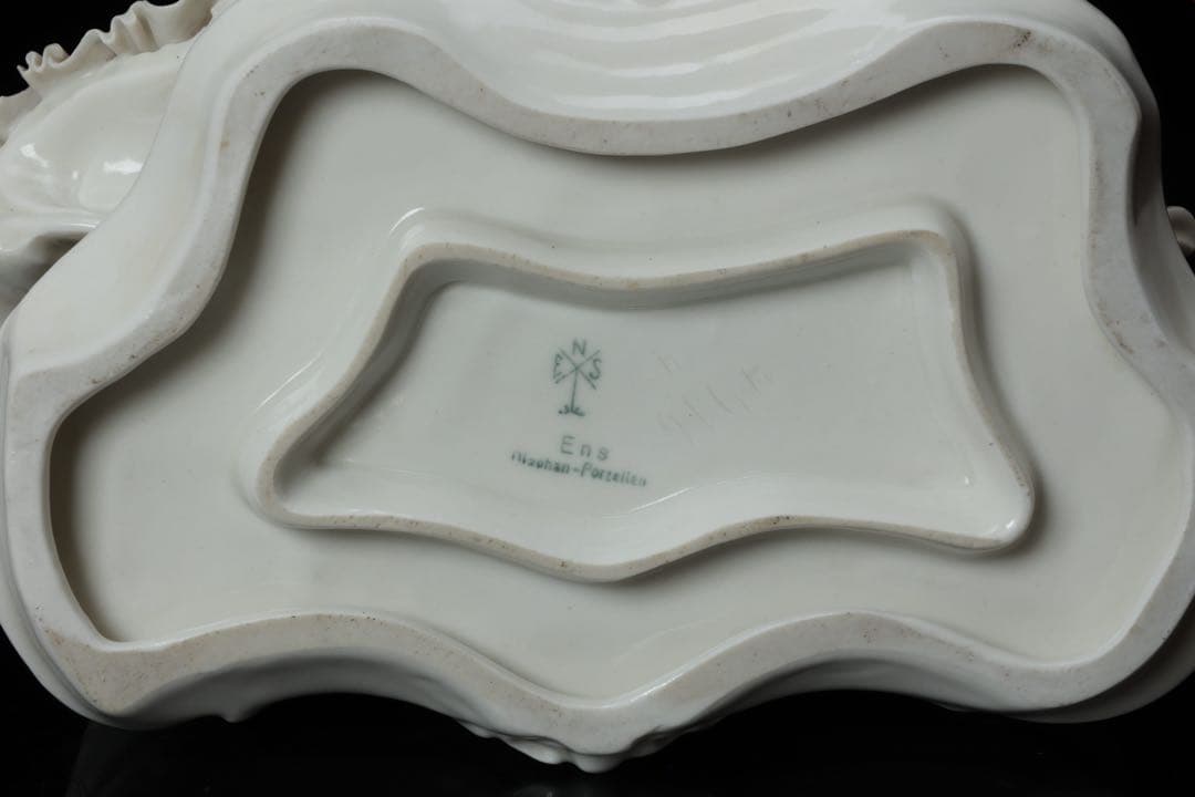 KarlEns アイリッシュドレスデン マイセン 白磁 磁器人形 陶人形 置物