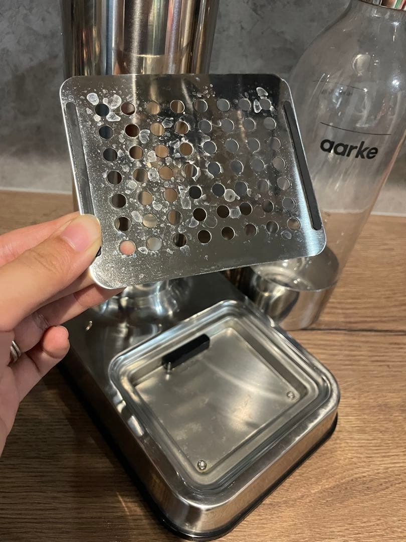 aarke アールケ　カーボネーター 3 スチールシルバー　炭酸水メーカー