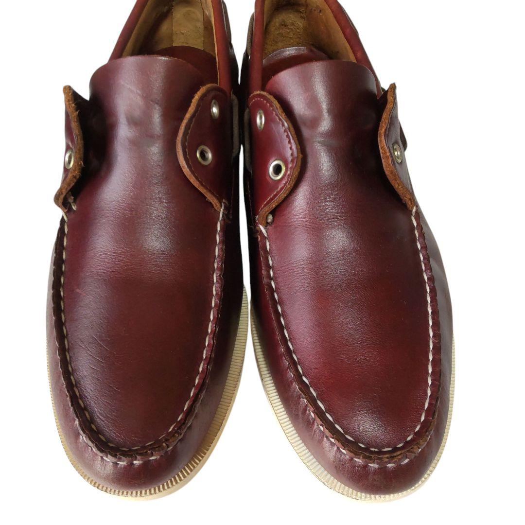 Atlantic Works×BEAMS Moccasin deckshoes