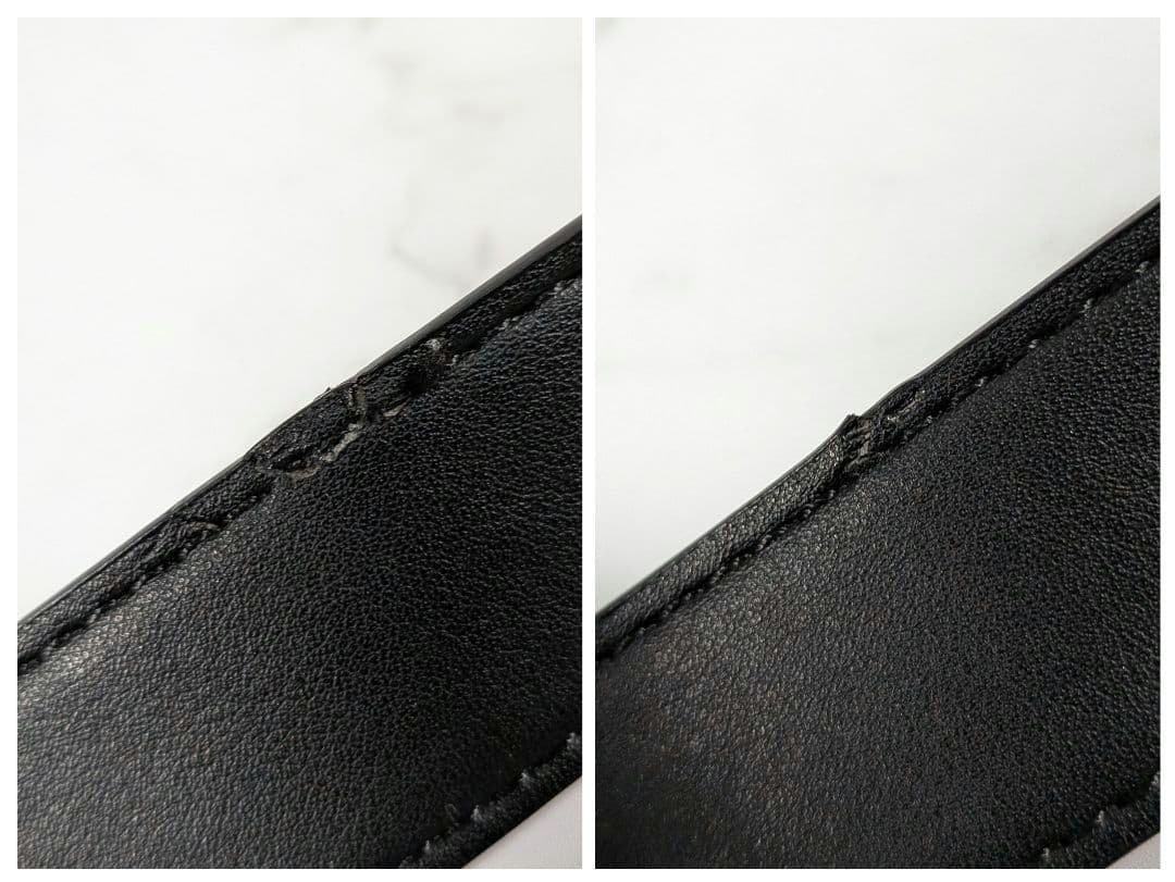 DIESEL ディーゼル エンボスDロゴ ウエストバッグ ボディバッグ 黒