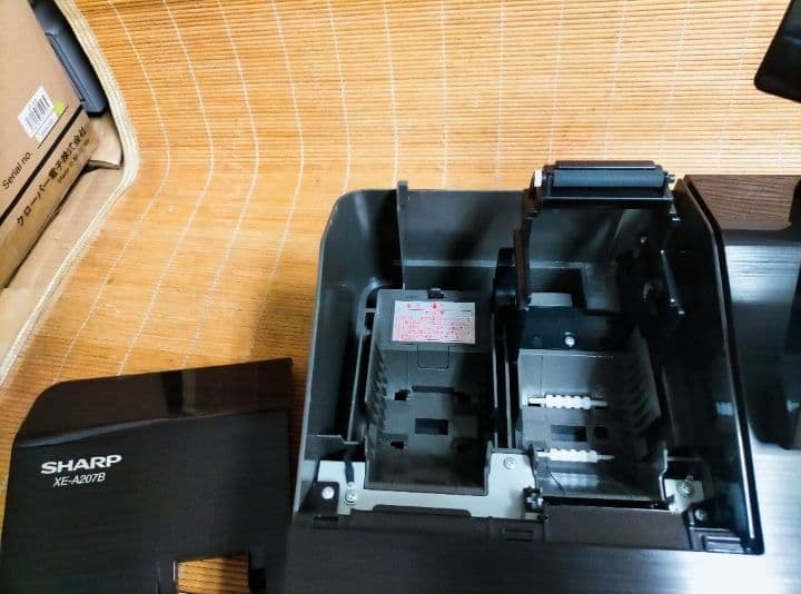 美品シャープレジスター　XE-A207　PC連携売上管理設定無料　000880